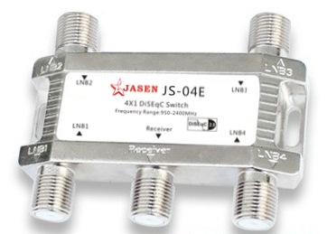 佳敏  JS-04E  厂家直销  电视信号切换开关四进一出