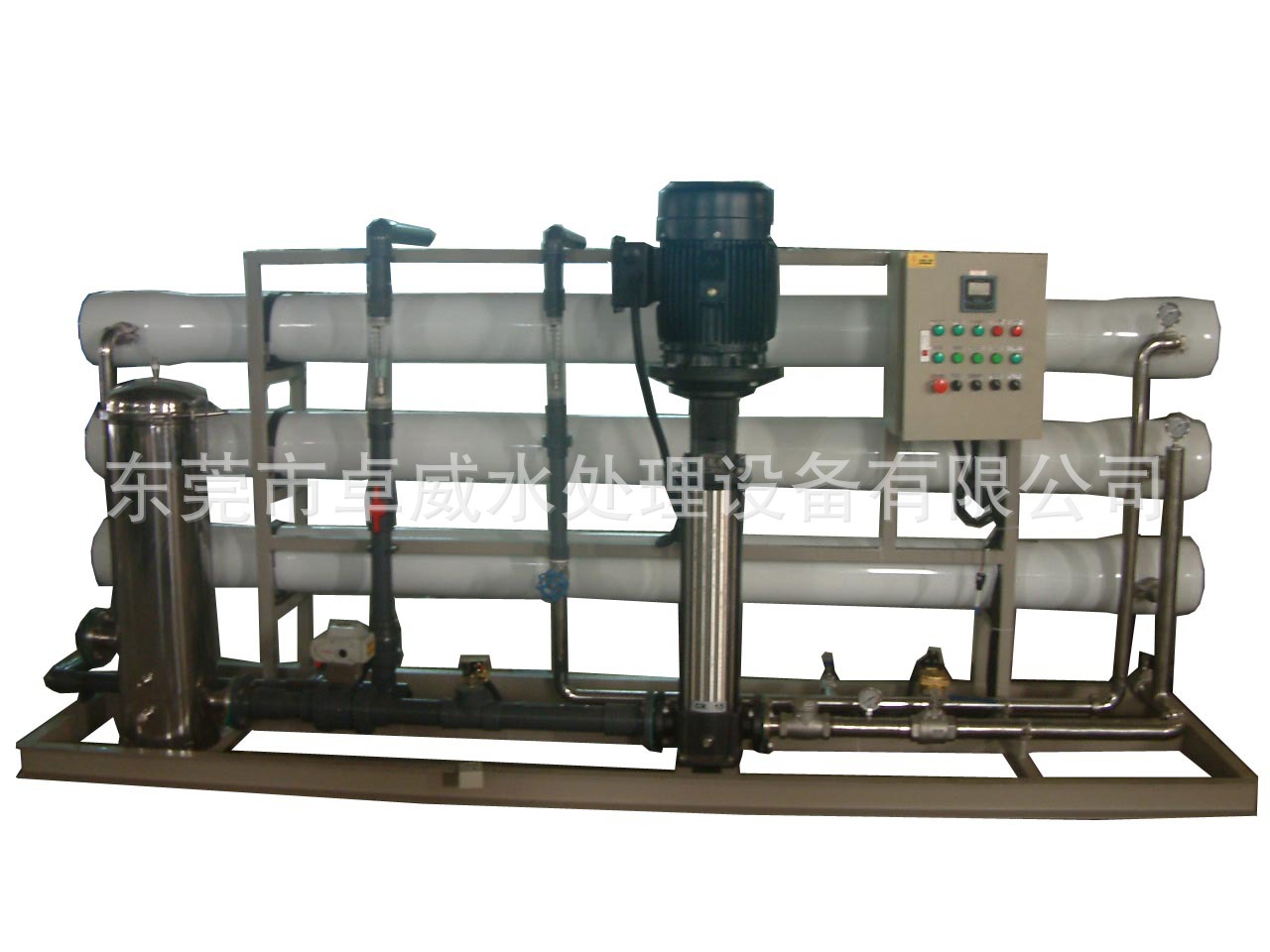 工厂用水需要净化处理，制衣厂需要软化水处理，自来水过滤器