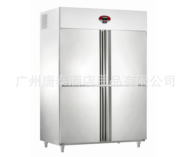供应酒店厨房冷藏设备VAR1000L4H四门风冷冷藏柜