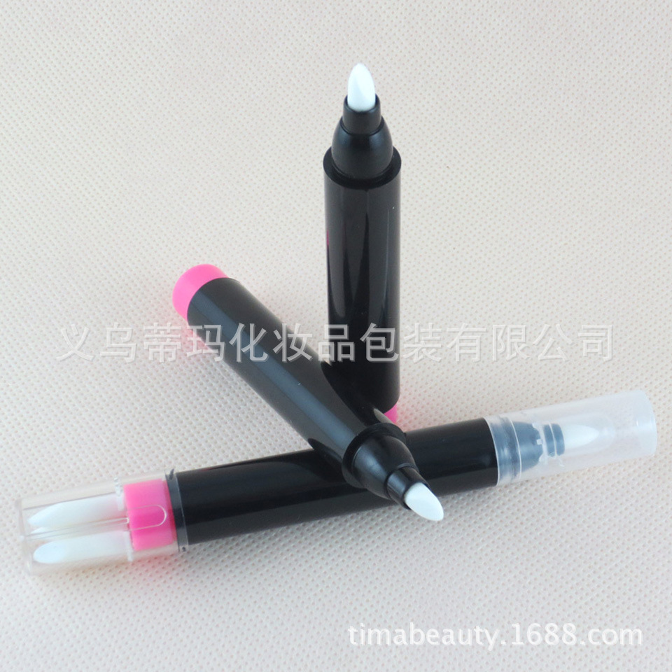 订做品质洗甲水笔 去甲油美甲水笔 洗甲笔空包材 外带3个发泡头