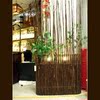 manual characteristic Bamboo crafts screen Countryside Home Furnishing a living room balcony Interval Decoration decorate On behalf of