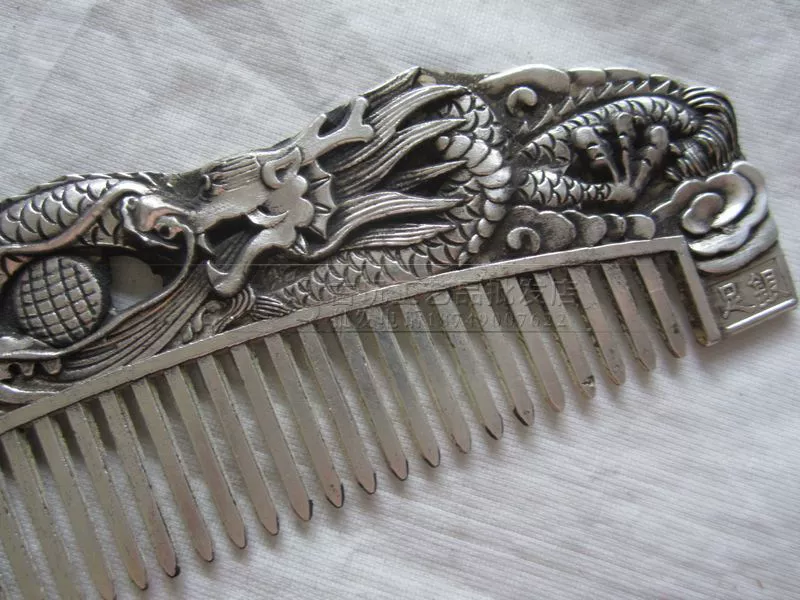 Retro copper anti-static brush