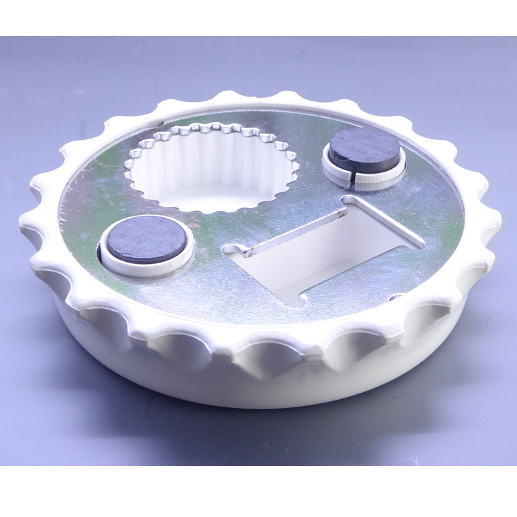 厂家定制丝印热转印瓶盖冰箱贴开瓶器 活动礼品 创意啤酒开