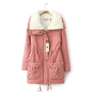 Длинная бархатная зимняя куртка, в корейском стиле, увеличенная толщина, средней длины, большой размер, оптовые продажи