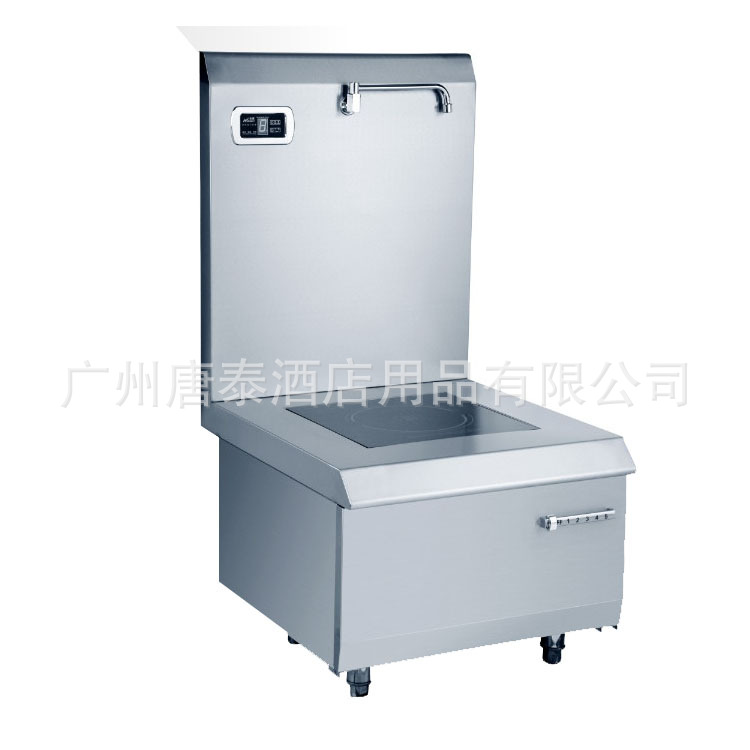 厂家生产商用厨房设备炒炉电磁炉HW-TC08C-02单头高背汤炉