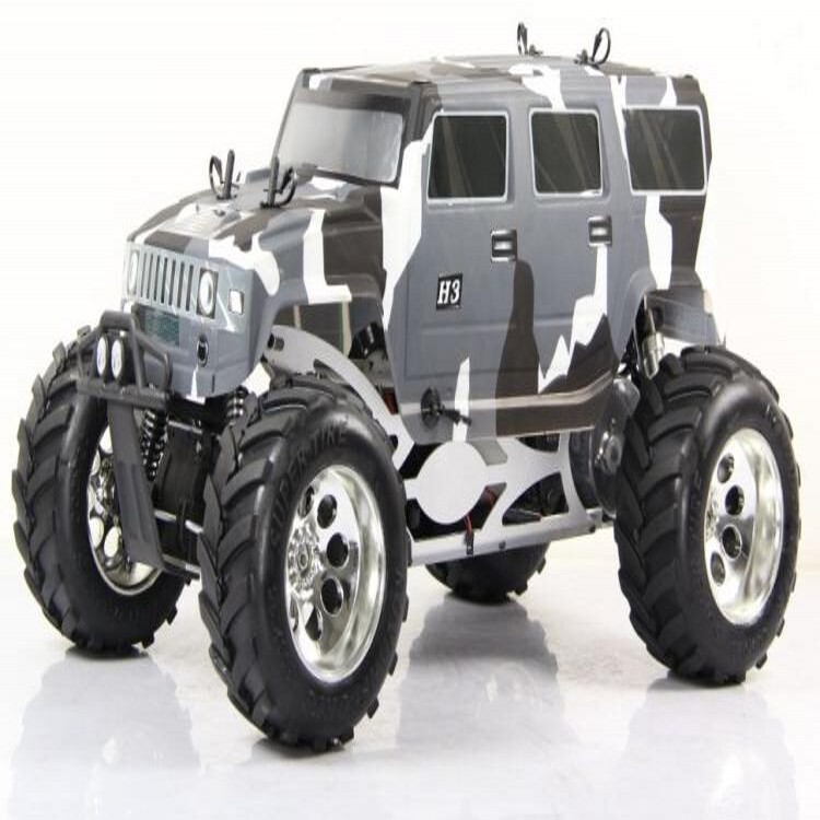 Gasoline Vehicle 1:5 four-wheel drive fuel big foot remote control vehicle remote control Humvee oil burning remote control vehicle gasoline Humvee vehicle