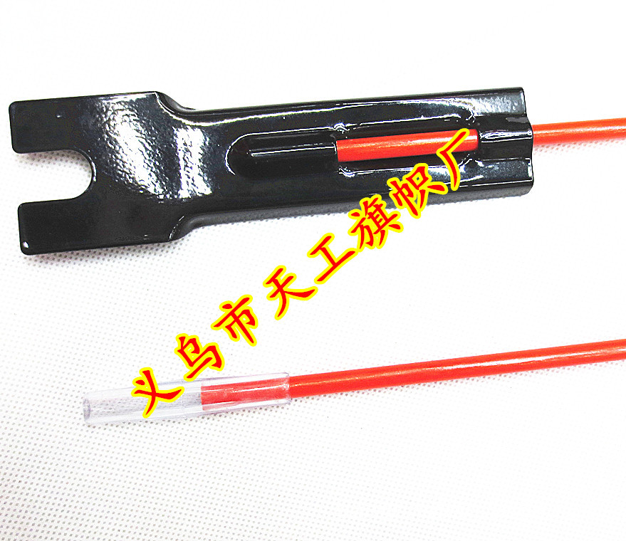 TG-自行车车尾旗杆2