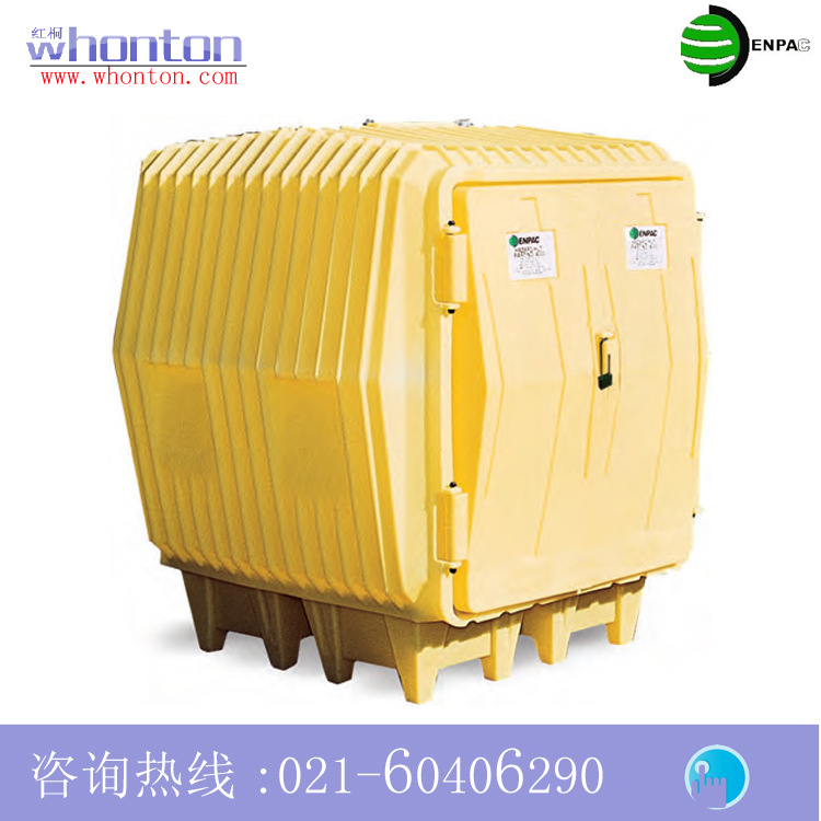 ENPAC 防泄漏油桶储存屋4001-BK
