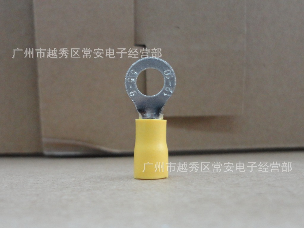 圆形预绝缘端头 铜线耳RV5.5-6  500只