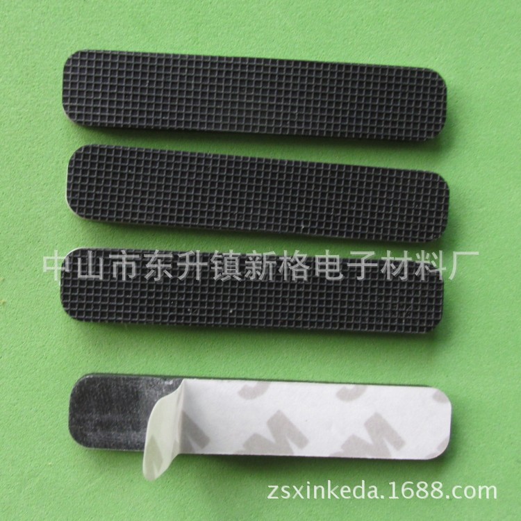 厂家生产电器耐高温硅胶垫 背胶硅胶垫 长条型透明白色硅胶垫批发