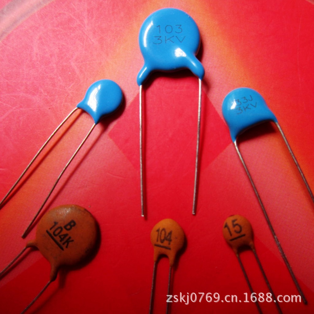 生产高压电容221K  3KV陶瓷高压滤波耐高温静电电源