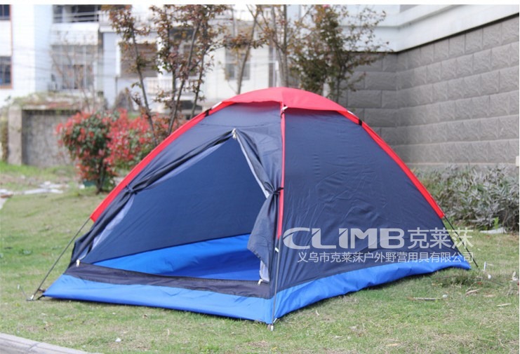 Kleiner outdoor camping tent couple leisure tent tourist tent double single-layer gift tent