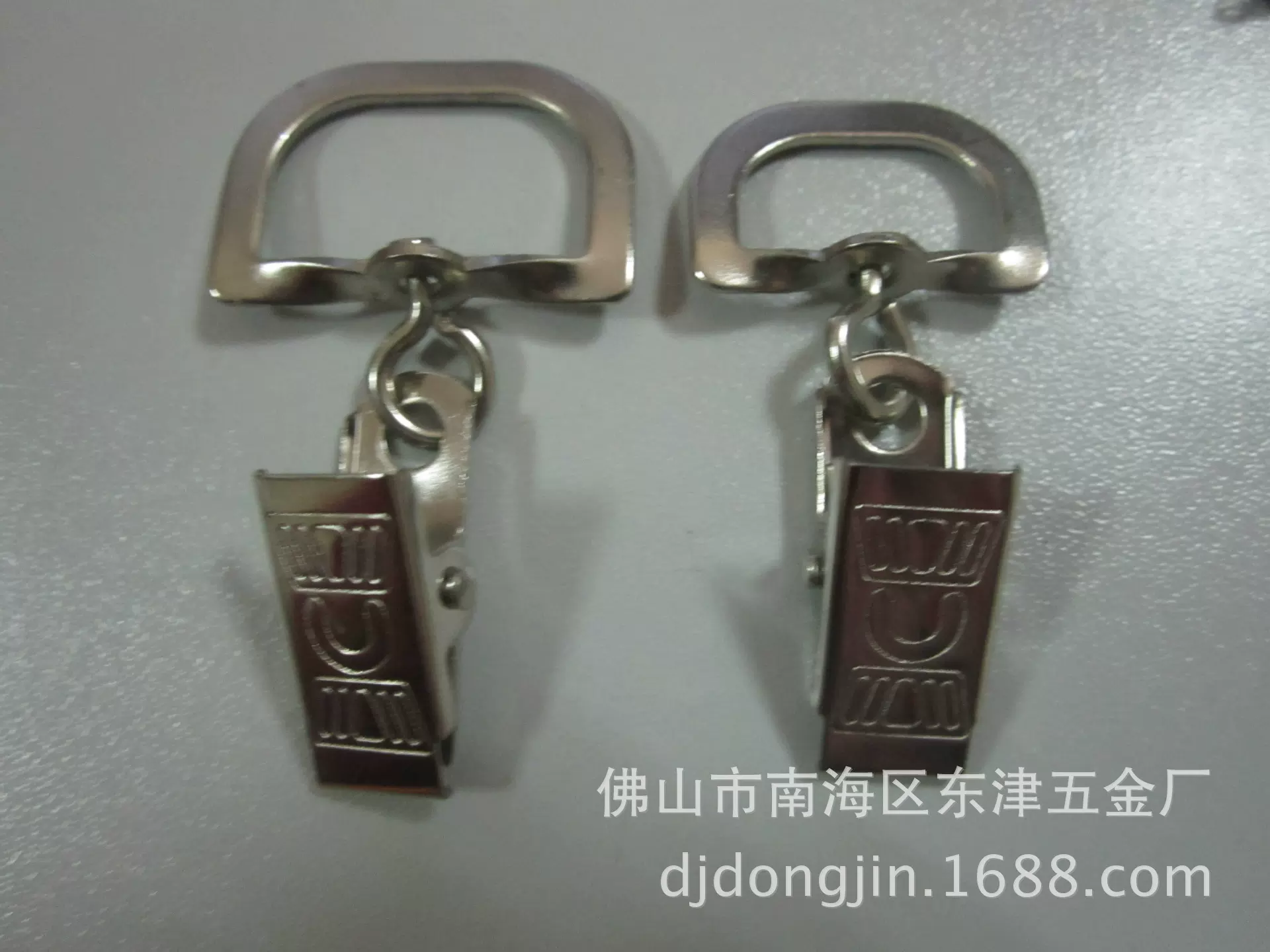 厂家批发旦形铁板扣 铁皮扣 猪胆扣 牌夹