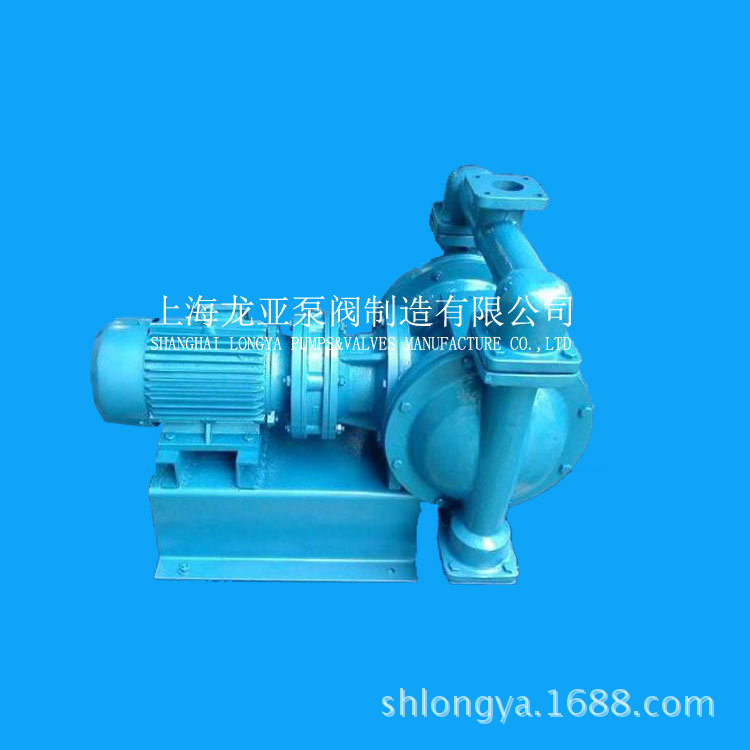 DBY-80型铸铁电动隔膜泵+丁晴隔膜片+防爆电机(图)