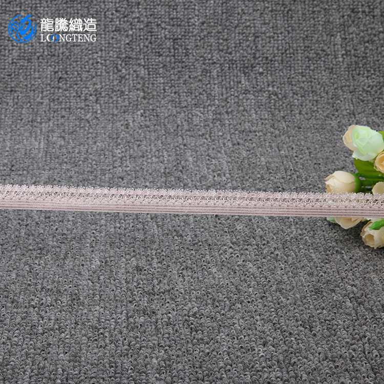 包边平纹针织芽仔松紧带 服装辅料内衣松紧带 跨境服饰氨纶丝织带
