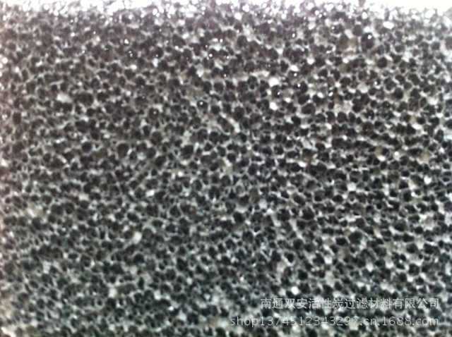 生产加工活性炭过滤海绵  蜂窝状过滤网 15-50PPI