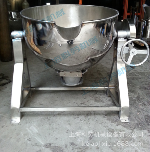 可倾式摇摆汤锅，可倾式夹层锅-上海科劳机械