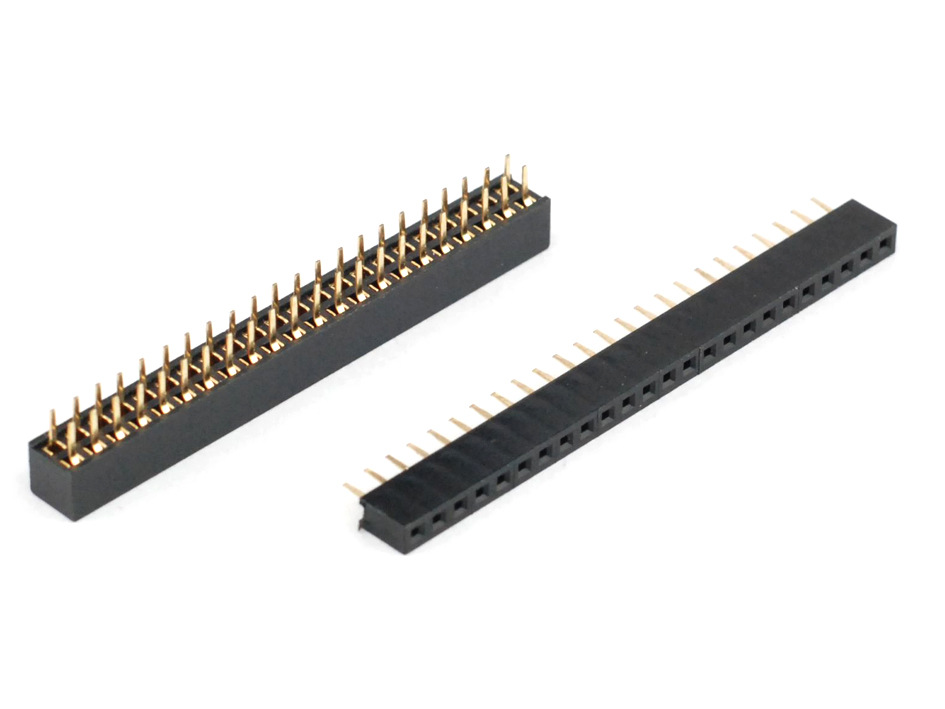 2.0排母.间距2.0排母 单排排母 双排排插 female header