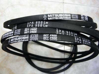 进口SPB3875LW三之星窄V带,空调机皮带价格, 三角带