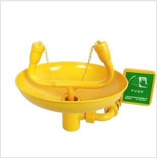 [批发]双防304不锈钢台式洗眼器 验厂ABS台式紧急冲淋洗眼器