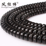 藏式天然黑牛角隔片/DIY配件 牛角隔片桶珠隔珠 多种尺寸 5MM厚