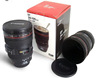 Lens stainless steel, camera with glass, coffee fashionable cup