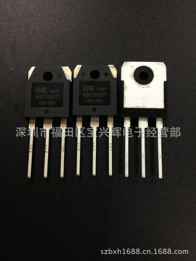 长期供应肖特基二极MBR30100PT TO-3P 全新原装现货