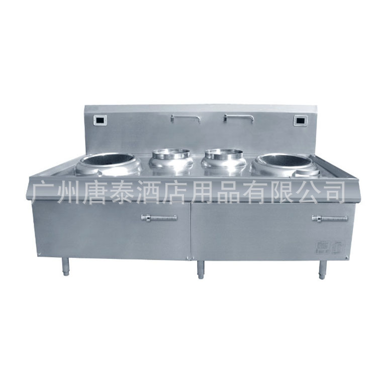 厂家生产商用厨房设备炒炉电磁炉SXC10C-02 双头双尾小炉