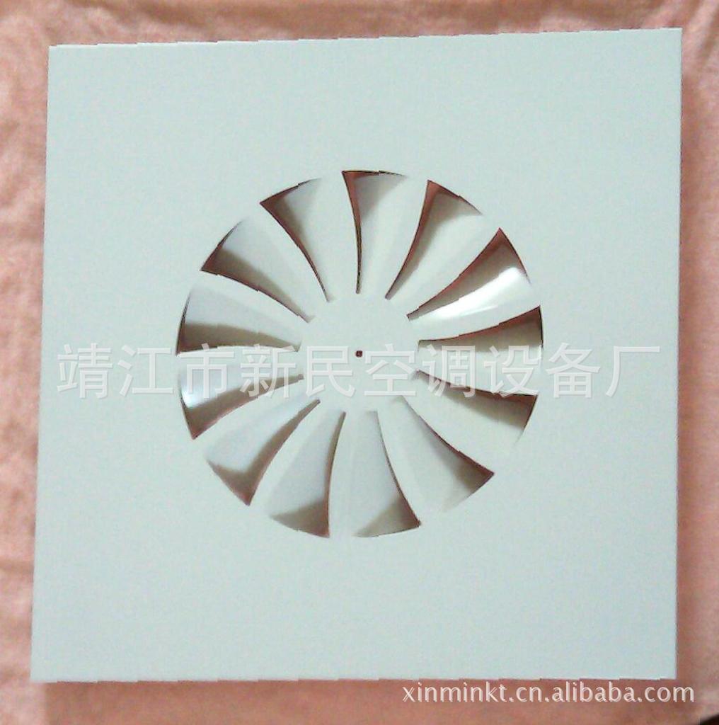 方形旋流扩散面板风口