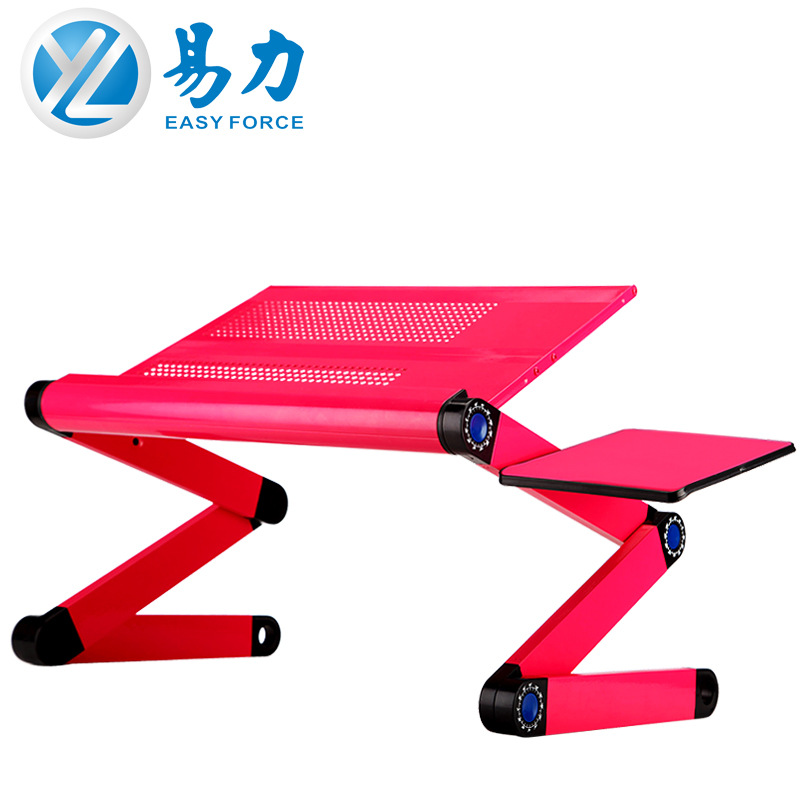 new外贸笔记本电脑桌带散热器 13 14寸15.6寸电脑桌支架 床上餐桌|ms