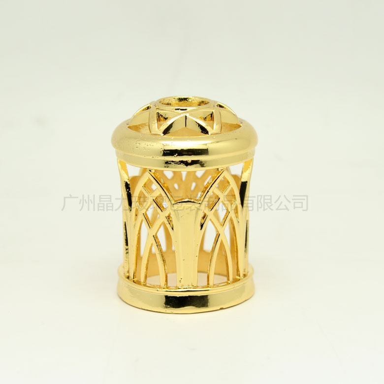 各种规格款式香薰瓶盖、无货香薰盖，锌合金盖惢头三层盖全套供