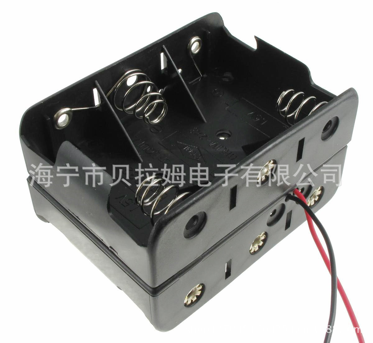 两号六节电池盒 6节2号电池盒  2号6节电池盒