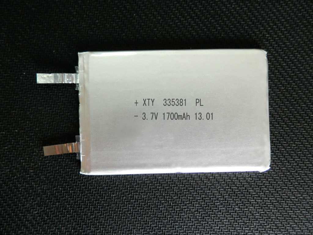 聚合物335381PL容量1600毫安