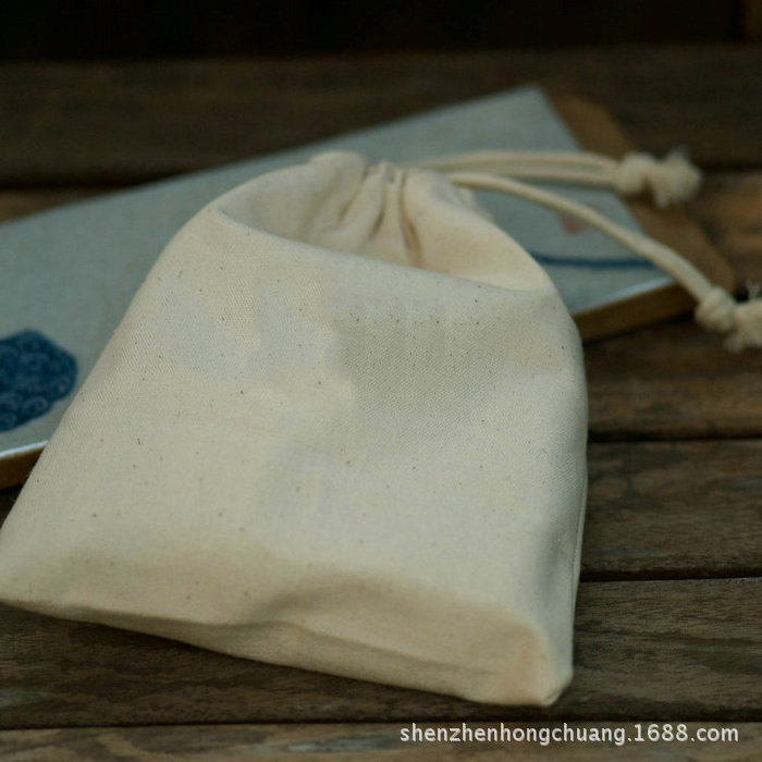 小束口袋 优质麻布抽绳袋 麻布袋