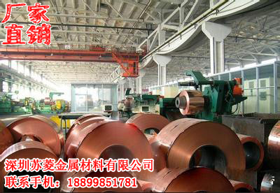 耐腐蚀紫铜箔 T2紫铜带 C101紫铜片 JISH 3110-2006红铜带材厂家