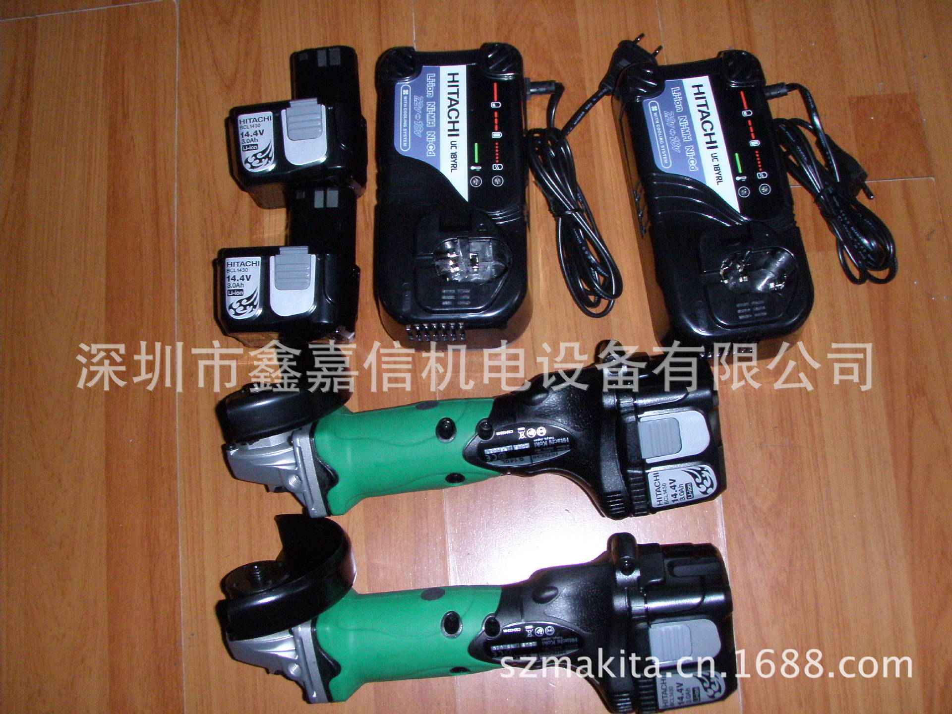 批发零售日本hitachi日立充电式角磨机G14DL