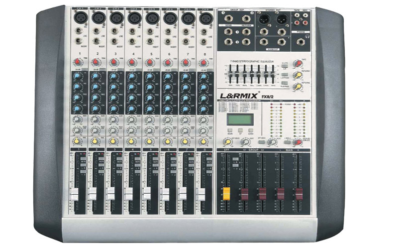 力雷FX82八路调音台专业调音台