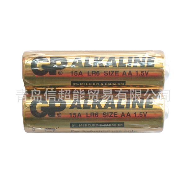 GP超霸电池 5号AA碱性电池 15A 英文装 玩具 鼠标 遥控器电池