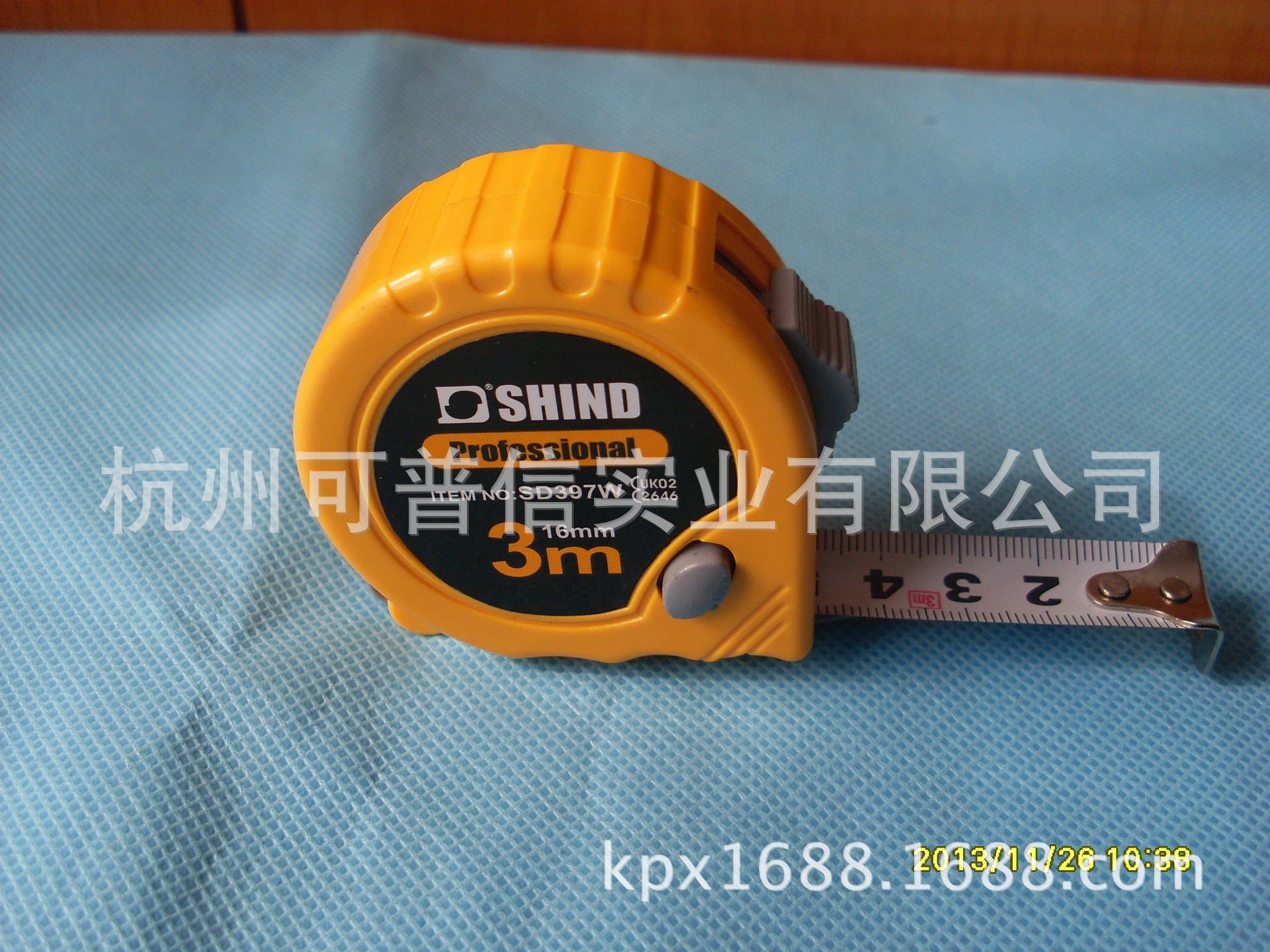 供应高档公制钢卷尺 3米钢卷尺 尺带16mm ABS全新塑壳卷尺 3m