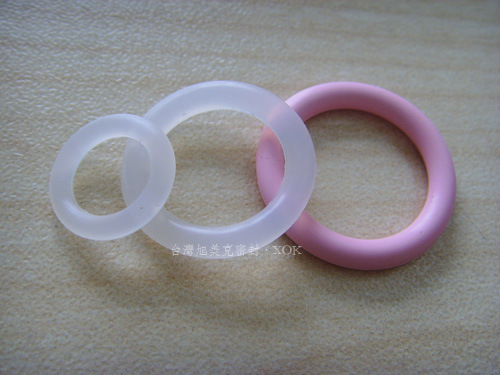 进口PE密封圈hnbr丁晴橡胶密封圈食品级密封圈O型圈 白色硅胶胶圈