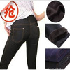 Autumn and winter Large Plush thickening Denim Leggings Warm pants Pencil Pants Manufactor supply