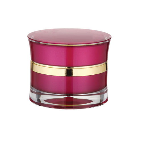 高档亚克力腰圆乳液瓶 膏霜瓶 化妆品瓶