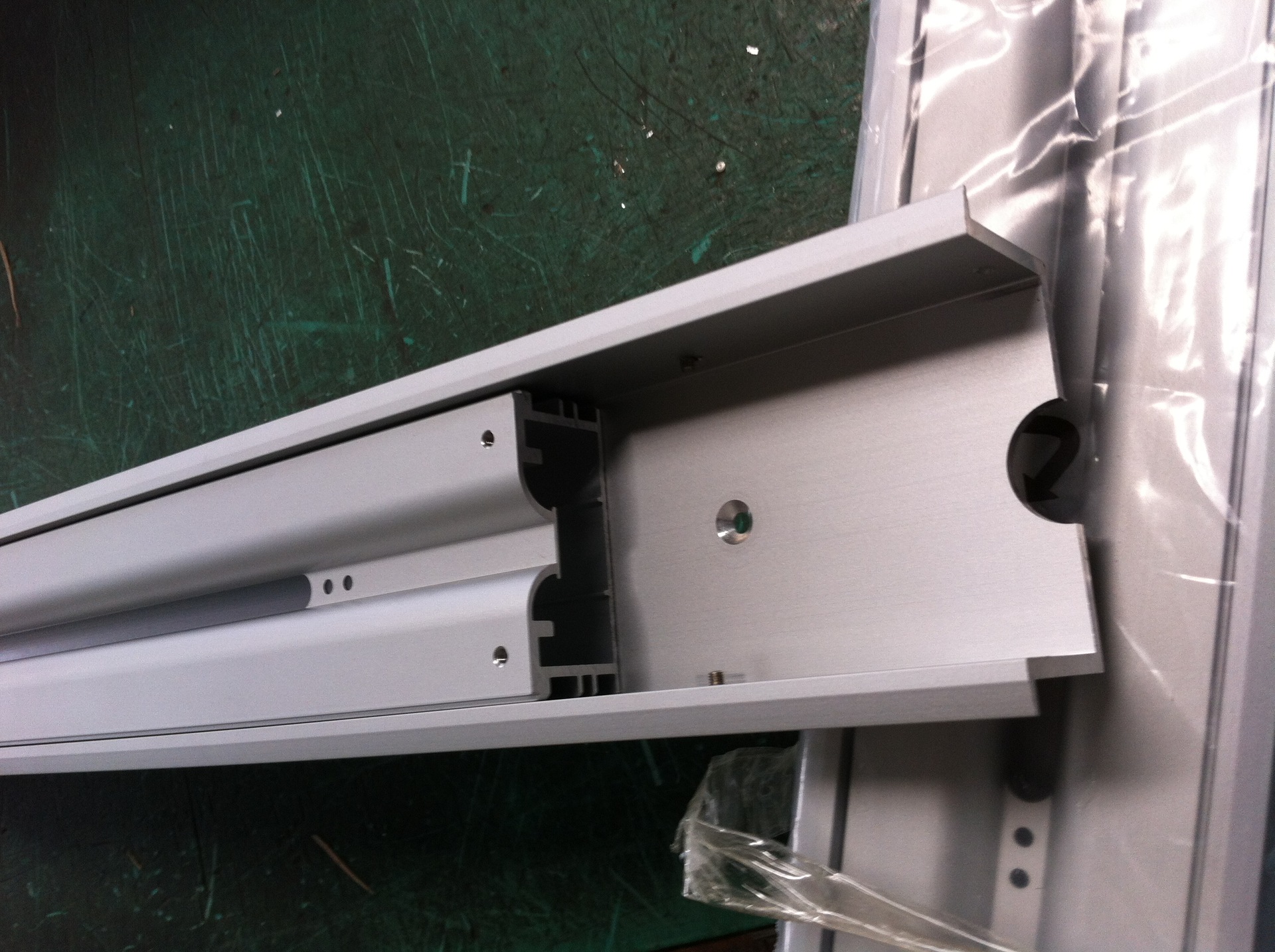 Foshan Manufactor Customized All kinds of Aluminum frame CNC Customization of aluminum parts machining Sandblasting Oxidation Train