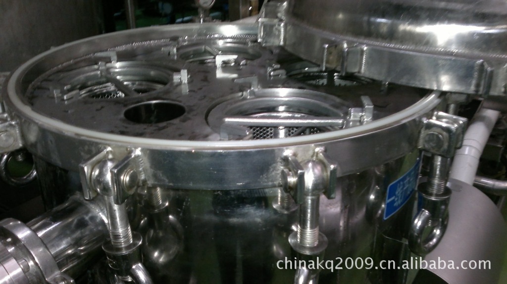 供应60T每小时处理量  吊环法兰袋式过滤器　滤袋式过滤器