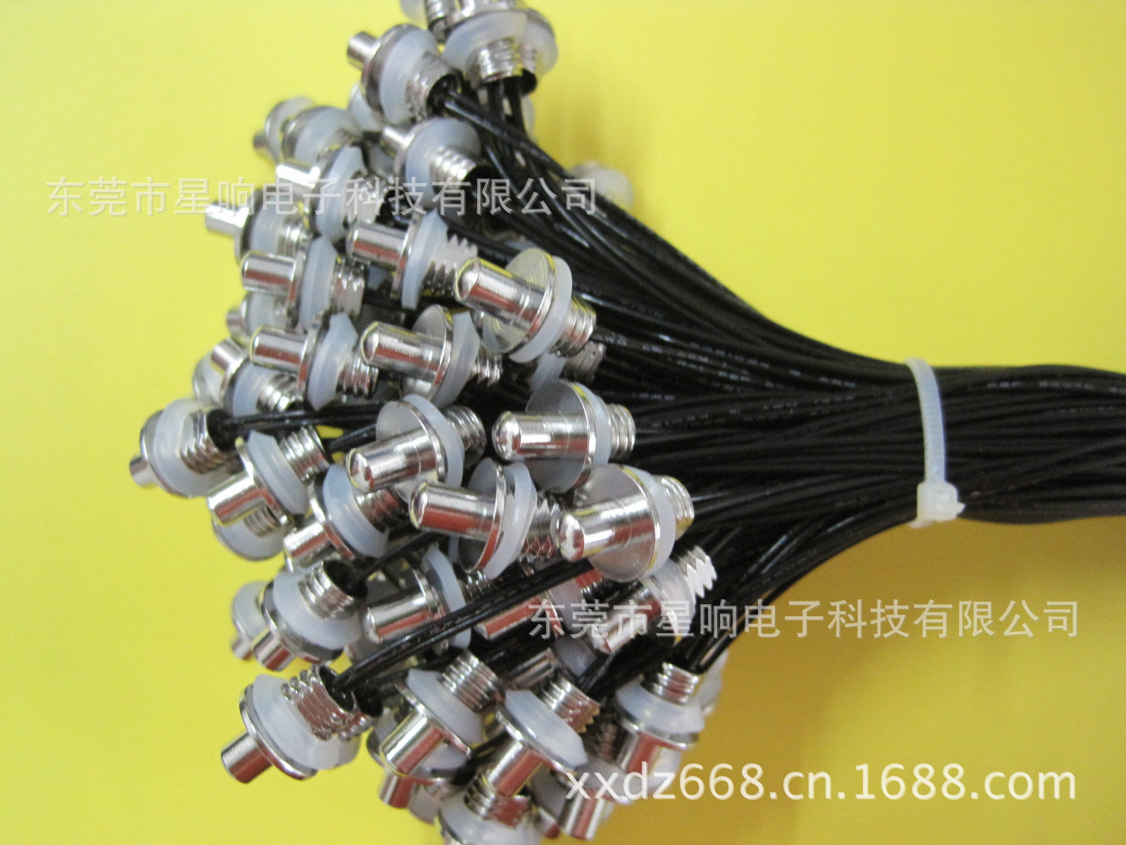 不锈钢帽探头NTC热敏温度传感器50K-3950,1% 专业生产商