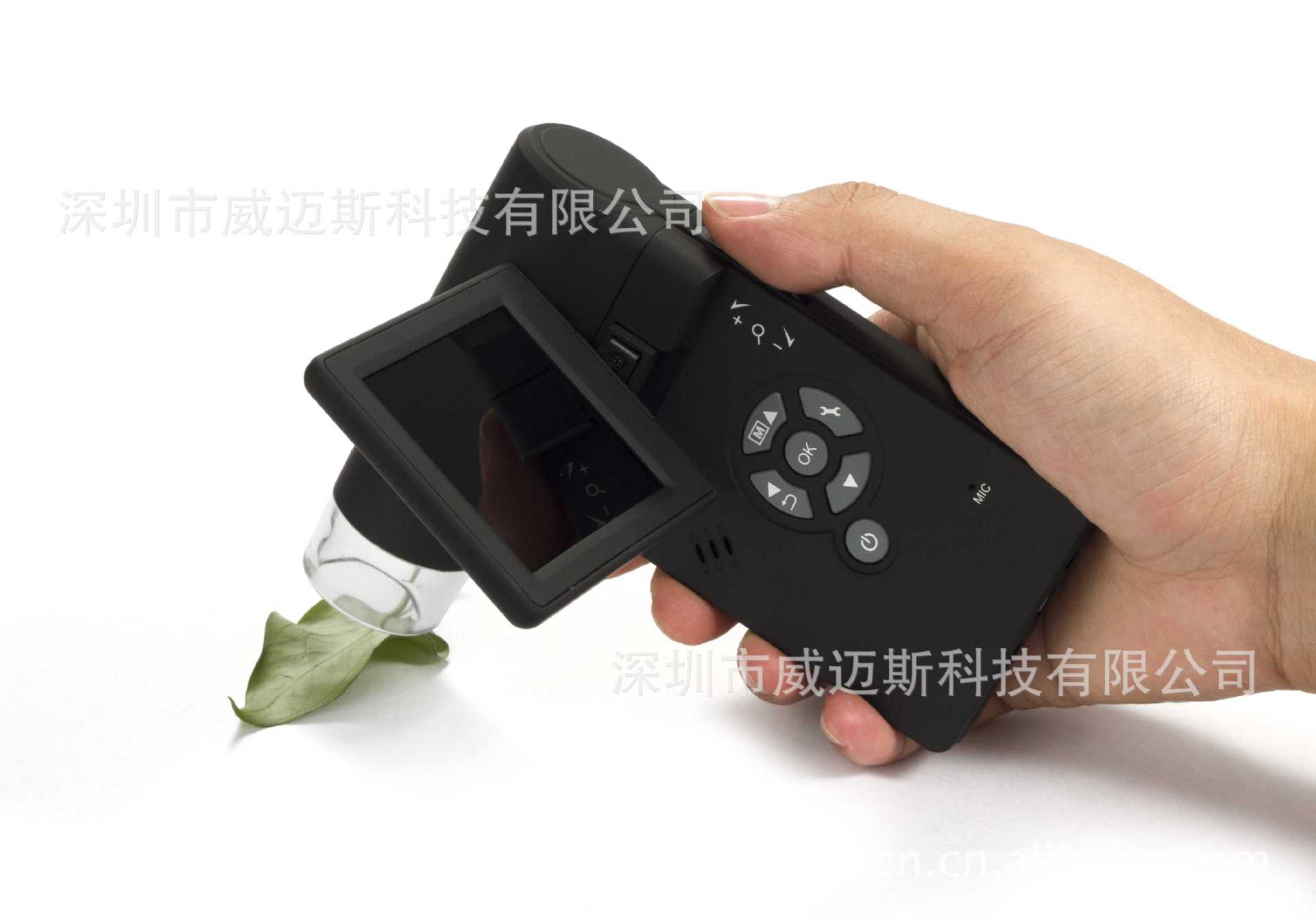 电子数码显微镜便携手持式电子显微镜500倍数码放大镜