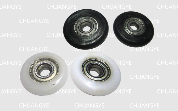 供应各种规格塑料滑轮图CY-101