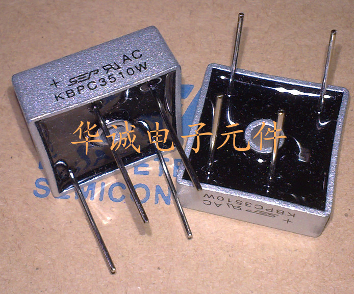 KBPC3510W 35A/1000V 单相整流桥堆.整流器.SEP 全新原装正品
