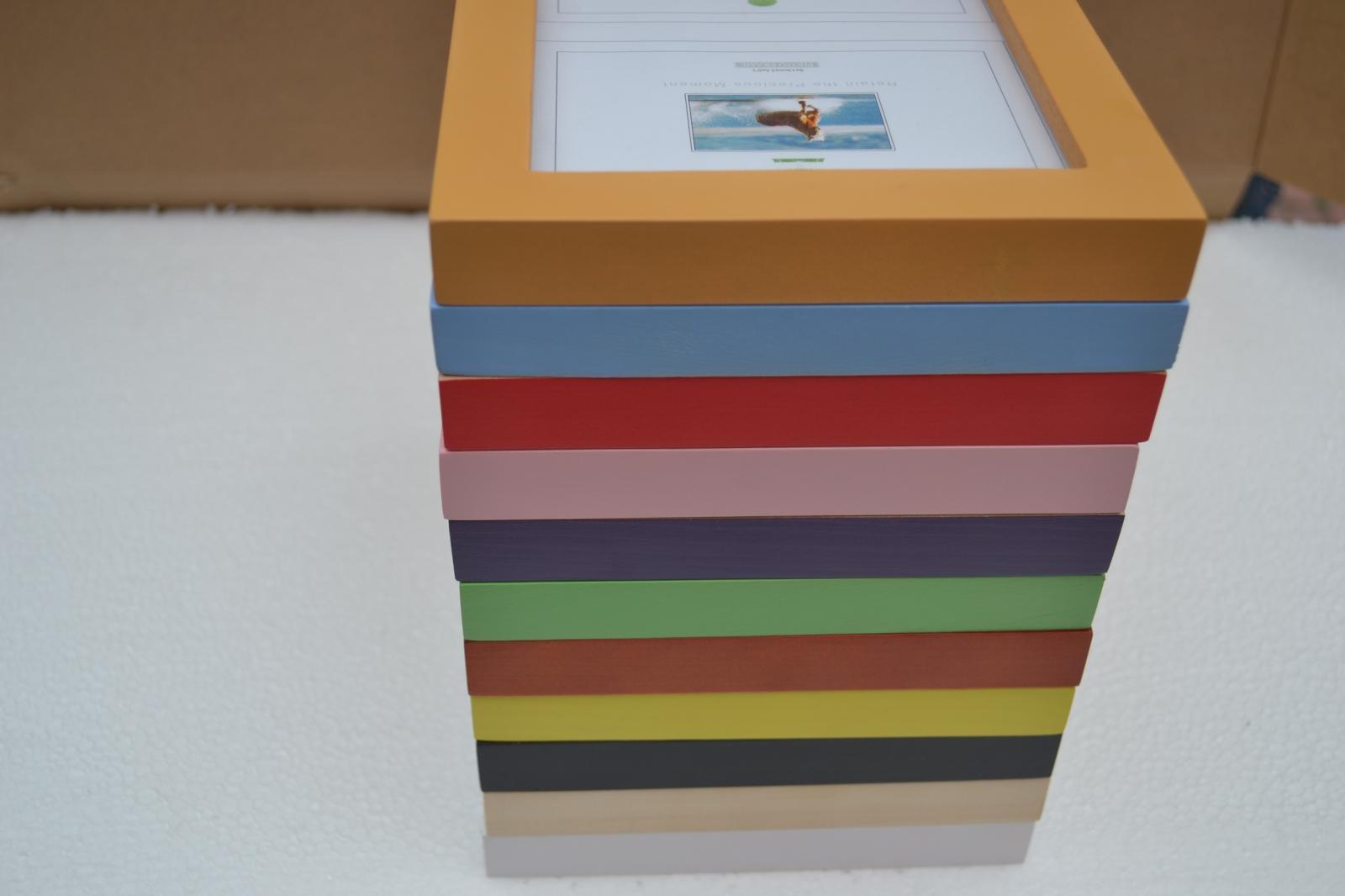 厂家直销 8寸 实木相框创意 加工定做相框组合木质相框 批发相框|ms