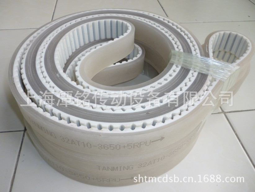 厂家供应加红胶、黄胶、1-20mmPU胶同步带、加胶同步带、加胶皮带